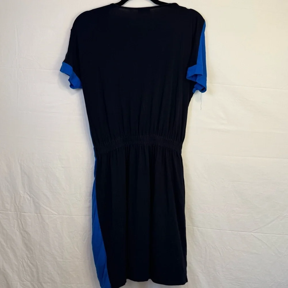 DKNYC Black Blue and Green Dress Women’s Size S